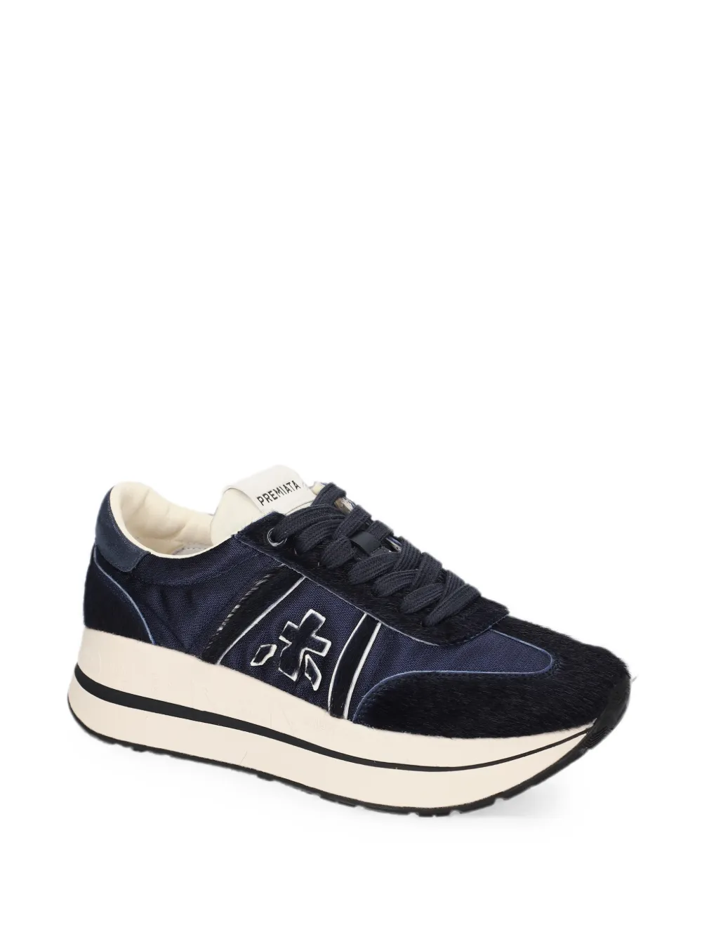 Premiata Bethcoin 8506 platform sneakers Blauw