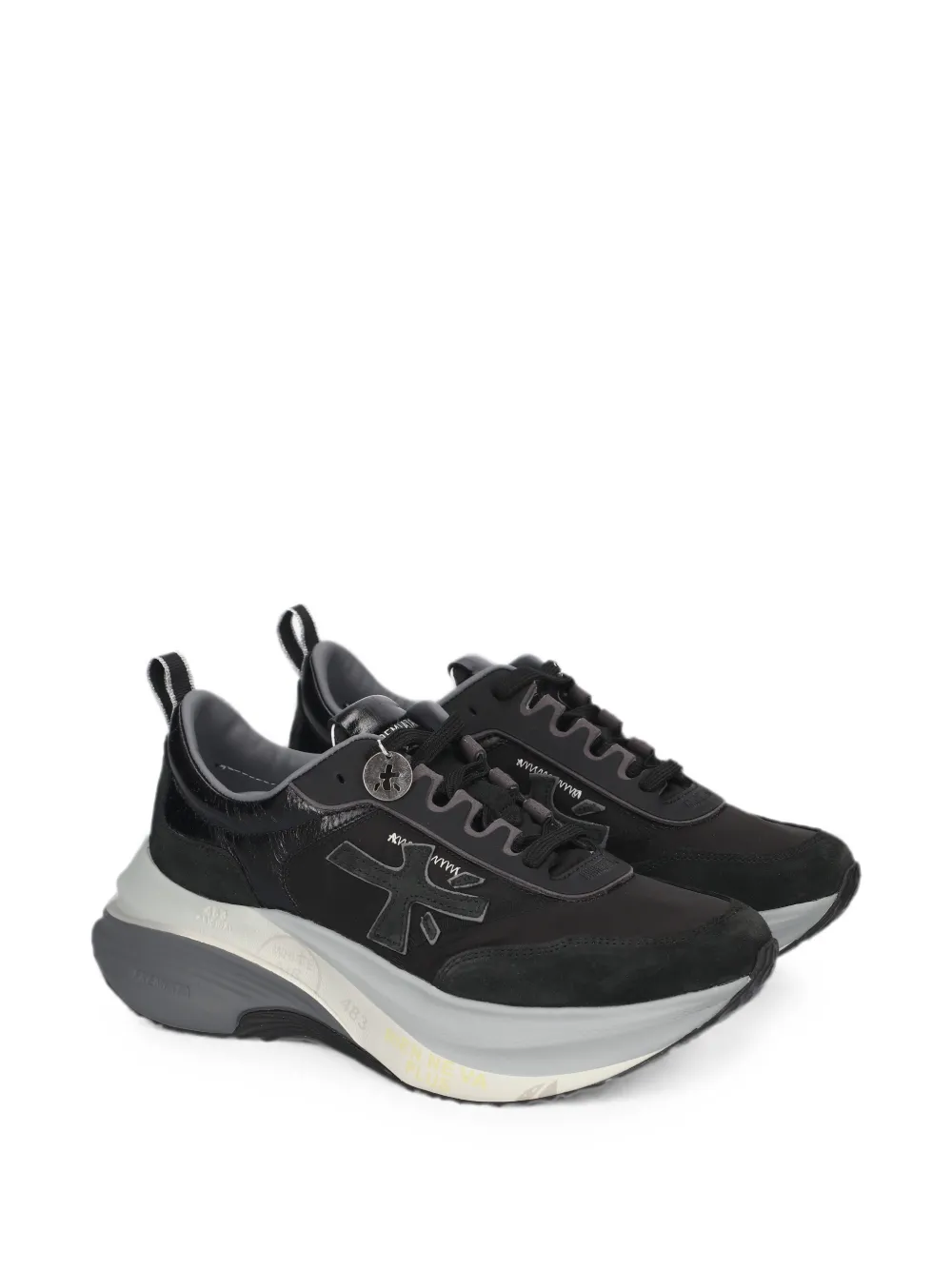Premiata Hill 8524 sneakers Zwart