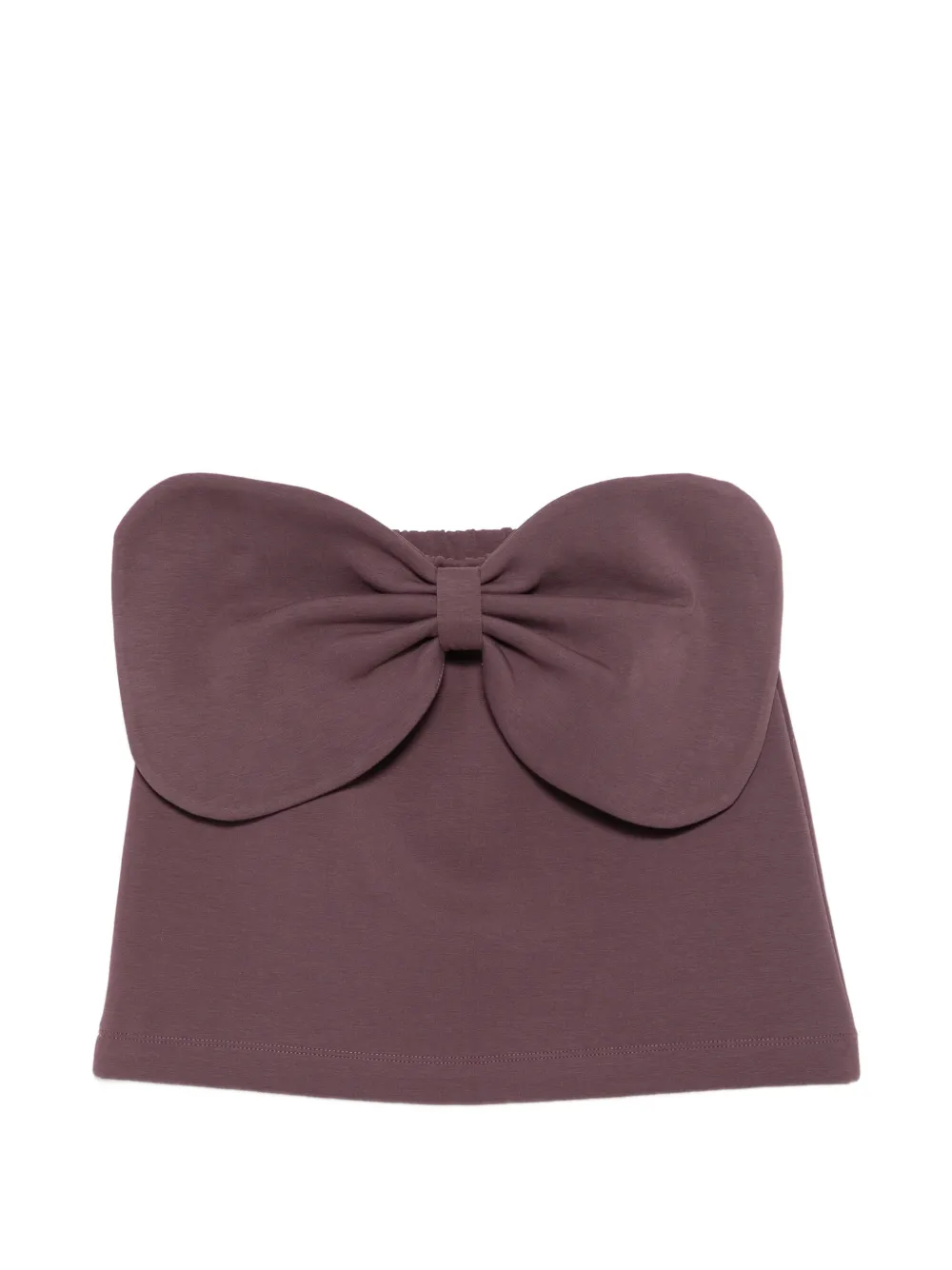 Douuod Kids Rok met elastische taille en strikdetail Paars