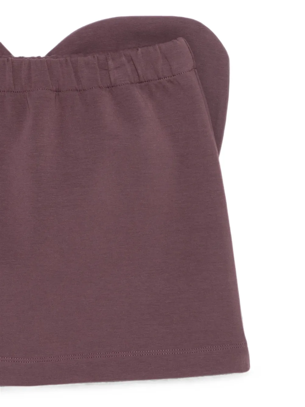Douuod Kids Rok met elastische taille en strikdetail Paars