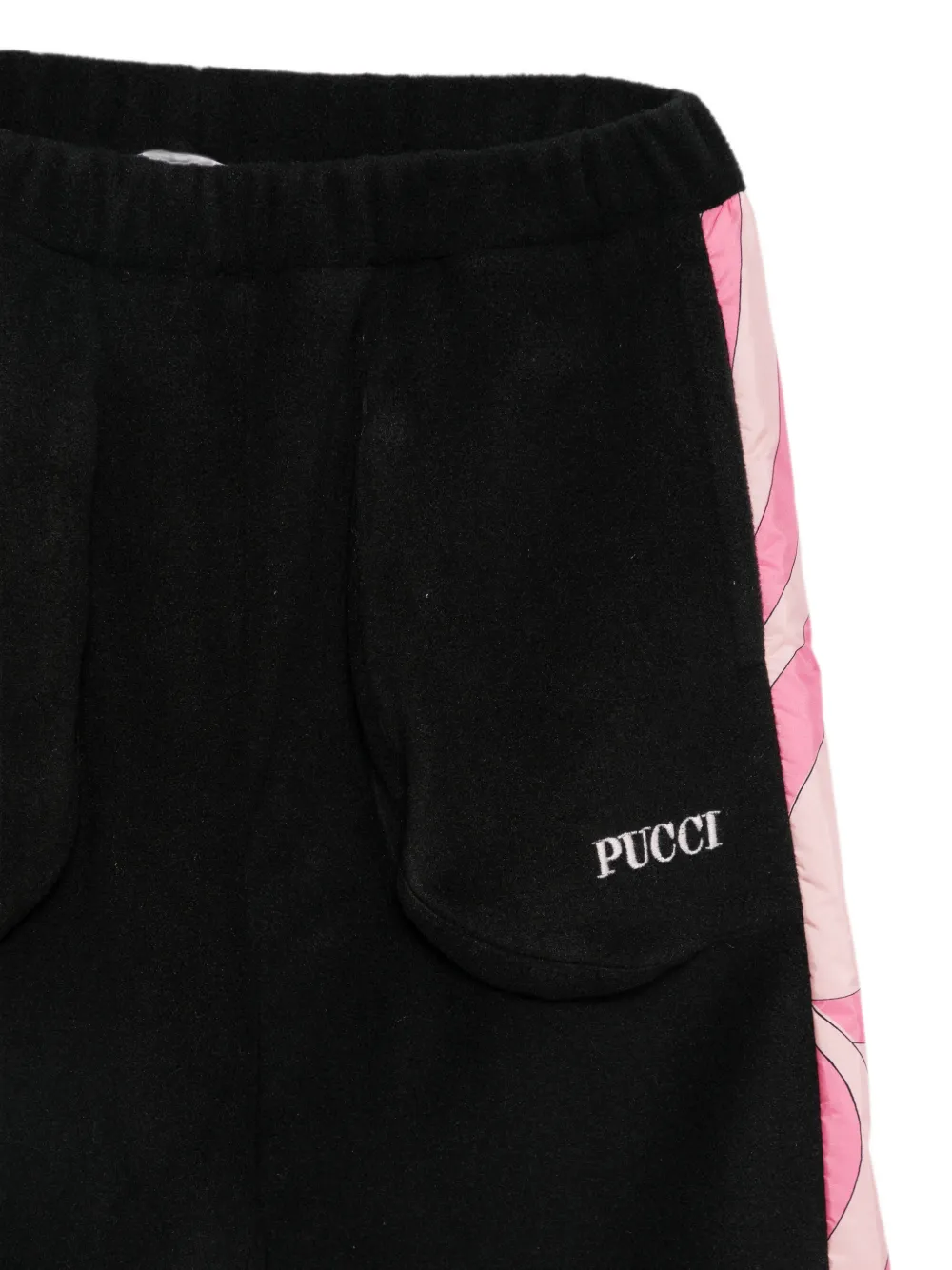 PUCCI Junior Trainingsbroek met logo Zwart