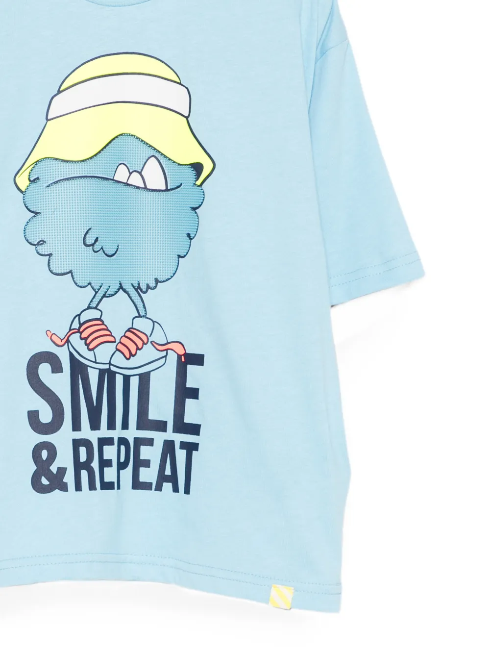 Billieblush T-shirt met grafische print Blauw