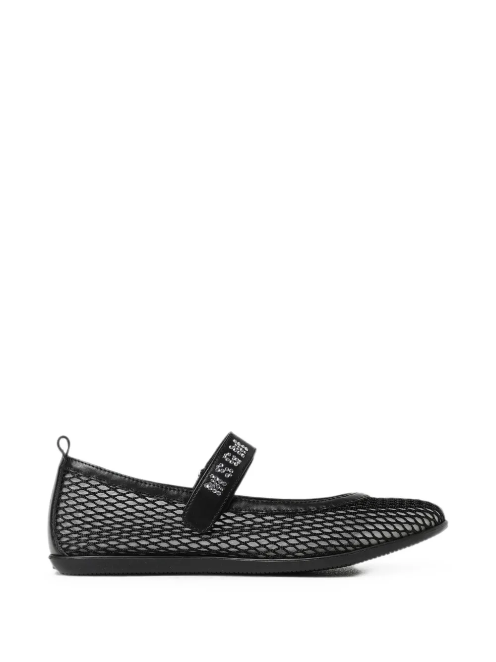 MSGM Kids black ballet flats Zwart