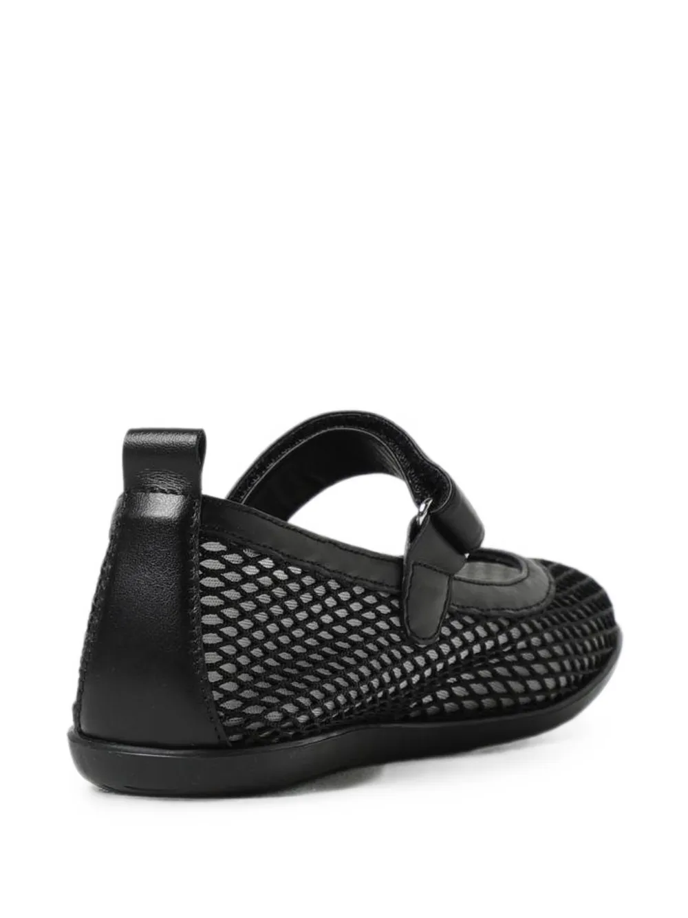 MSGM Kids black ballet flats Zwart