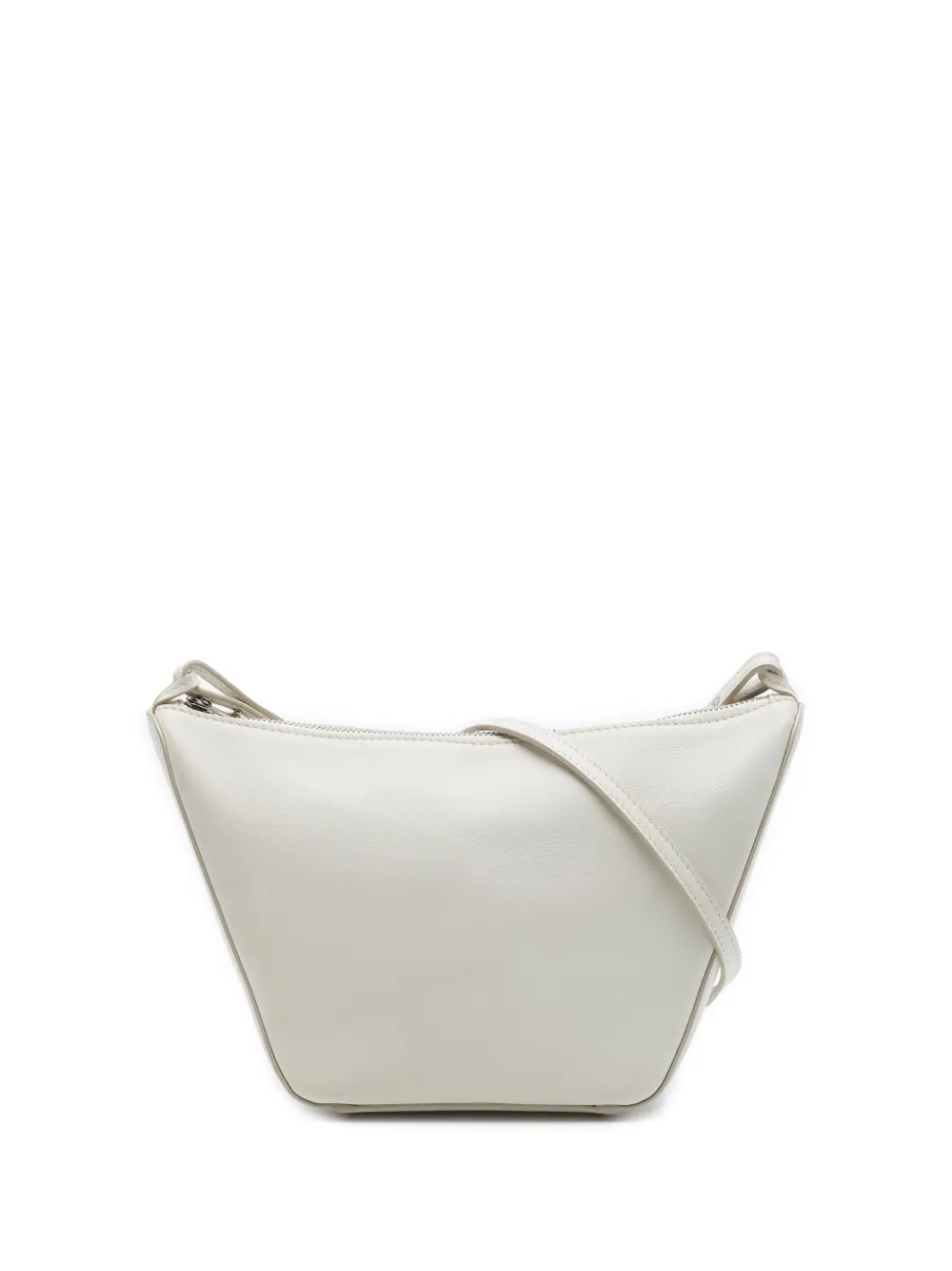 Loewe Pre-Owned 2023 Mini Leather Hammock Hobo satchel - White