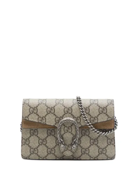 Gucci Pre-Owned 2016-2026 Mini GG Supreme Dionysus crossbody bag