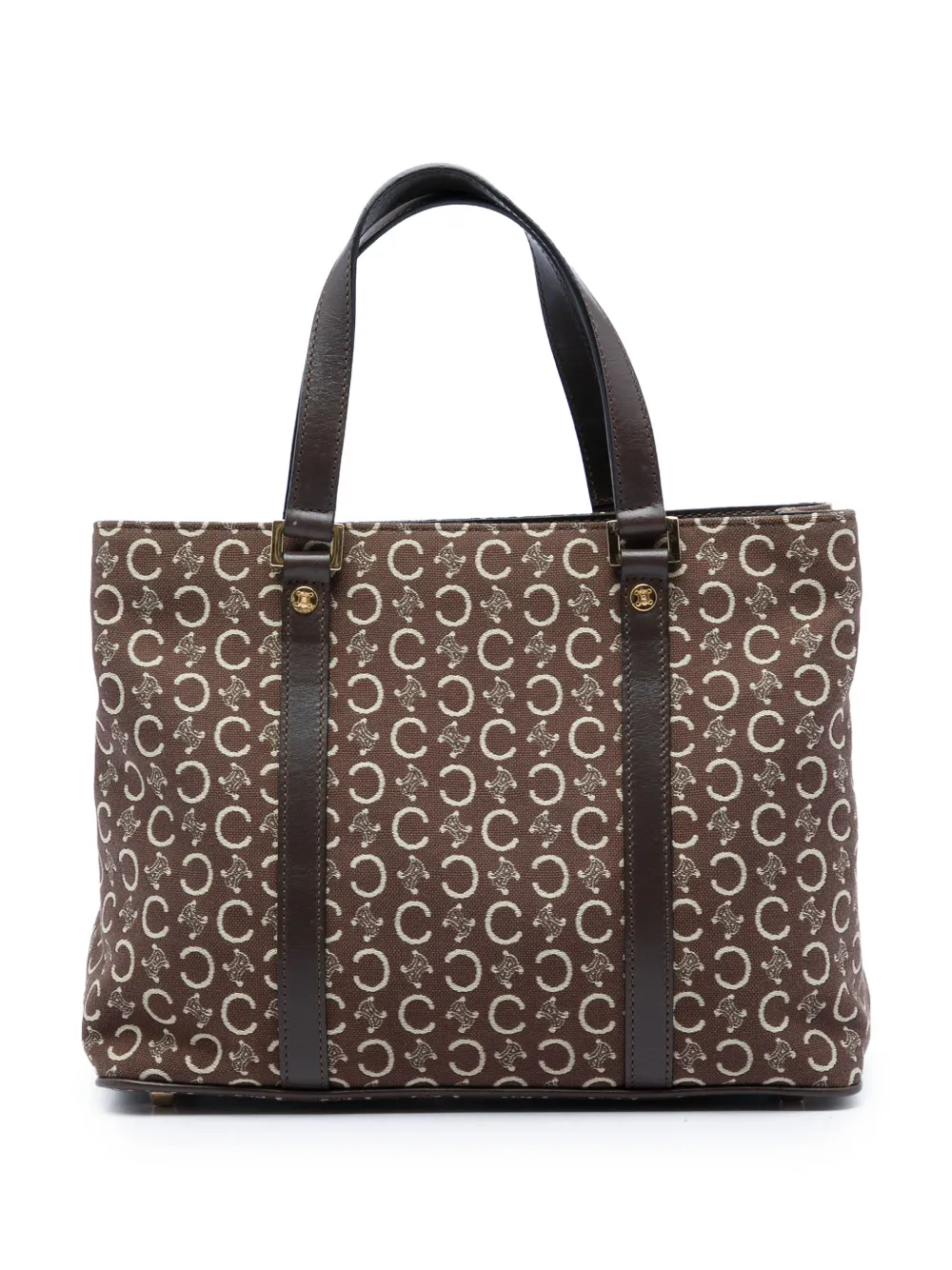 Celine Pre-Owned 2000 C Macadam Canvas tote bag - Brown