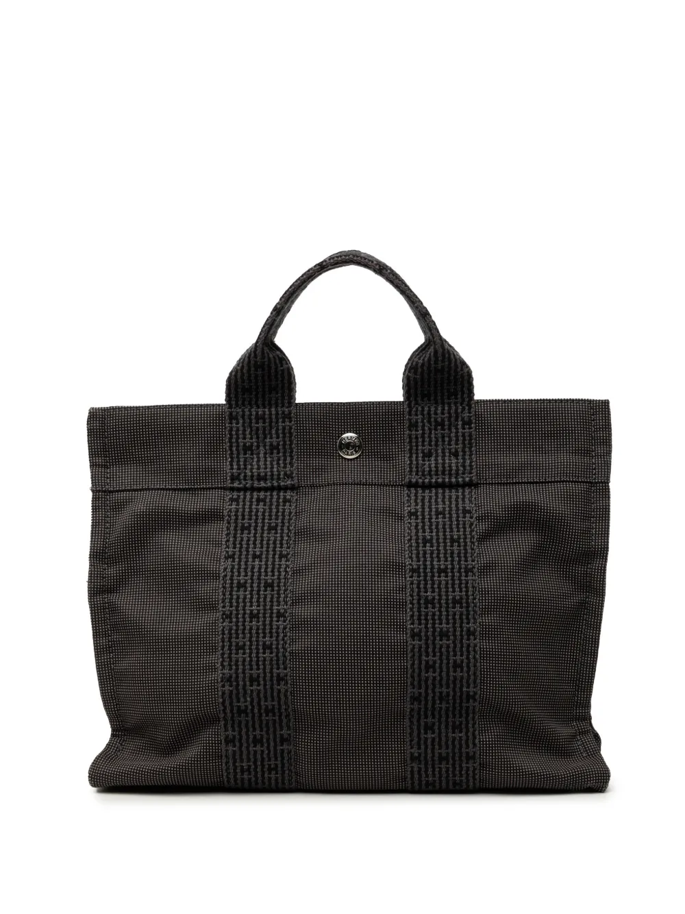 Hermès Pre-Owned 1990-2010 Canvas Herline PM tote bag - Schwarz