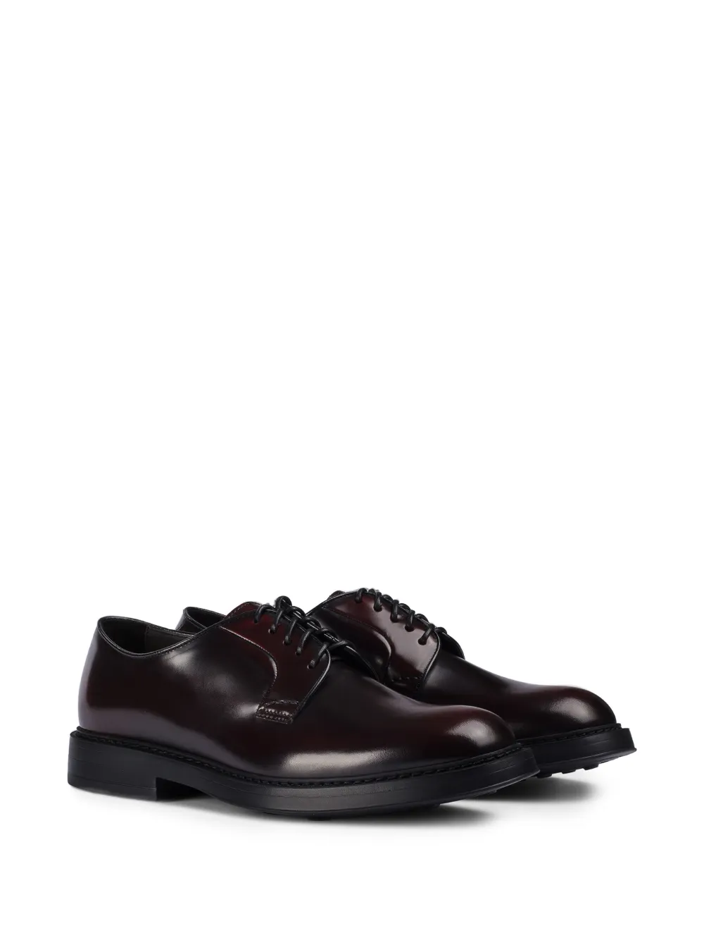 Doucal's lace-up leather Derby shoes Bruin