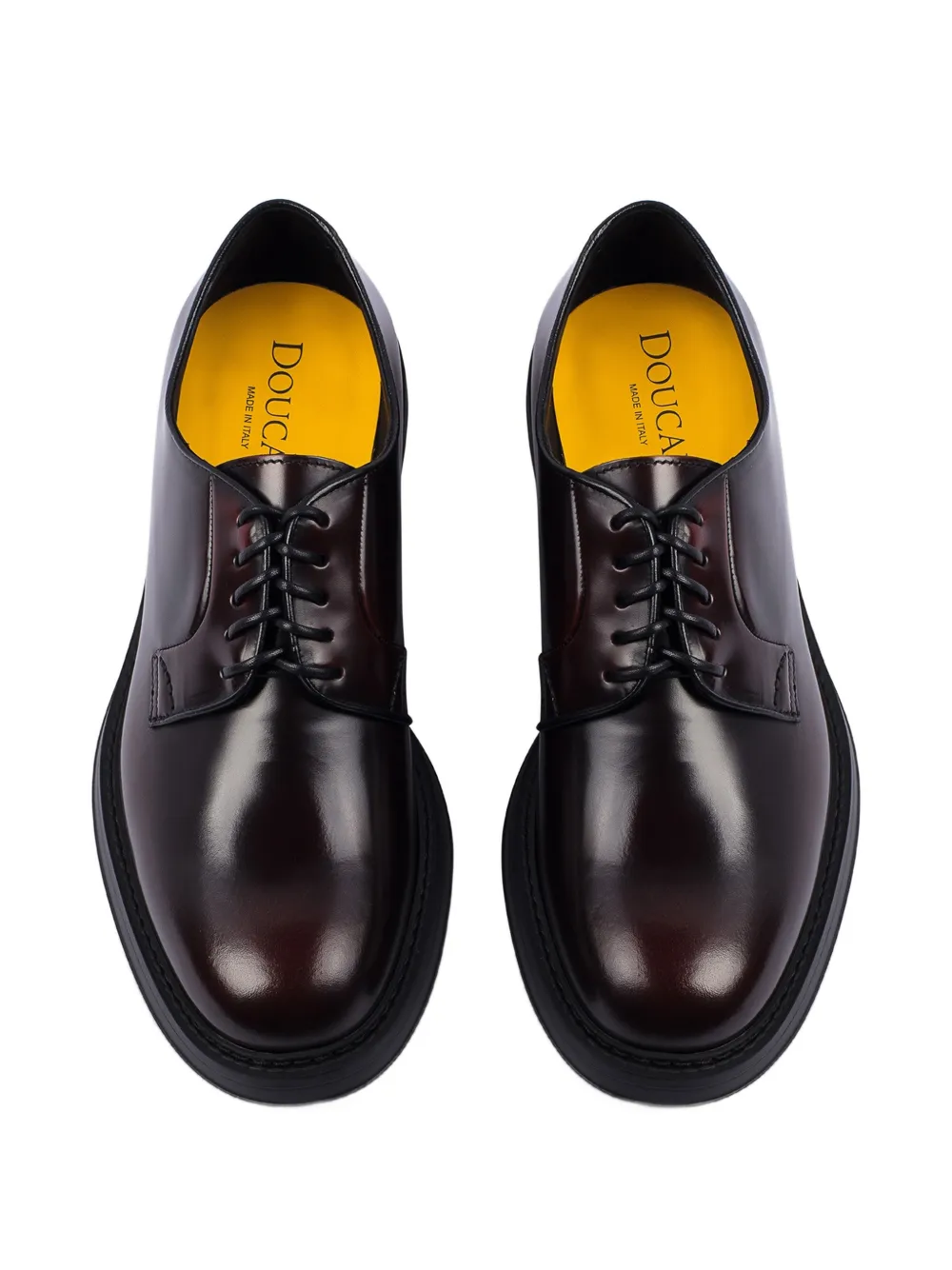 Doucal's lace-up leather Derby shoes Bruin