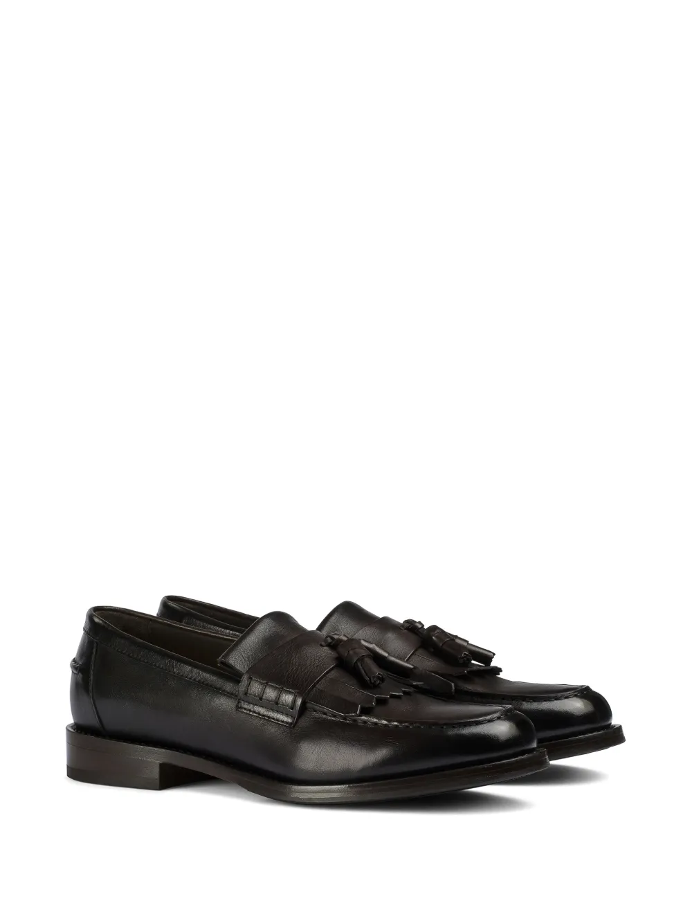 Doucal's tassel fringe loafers Bruin