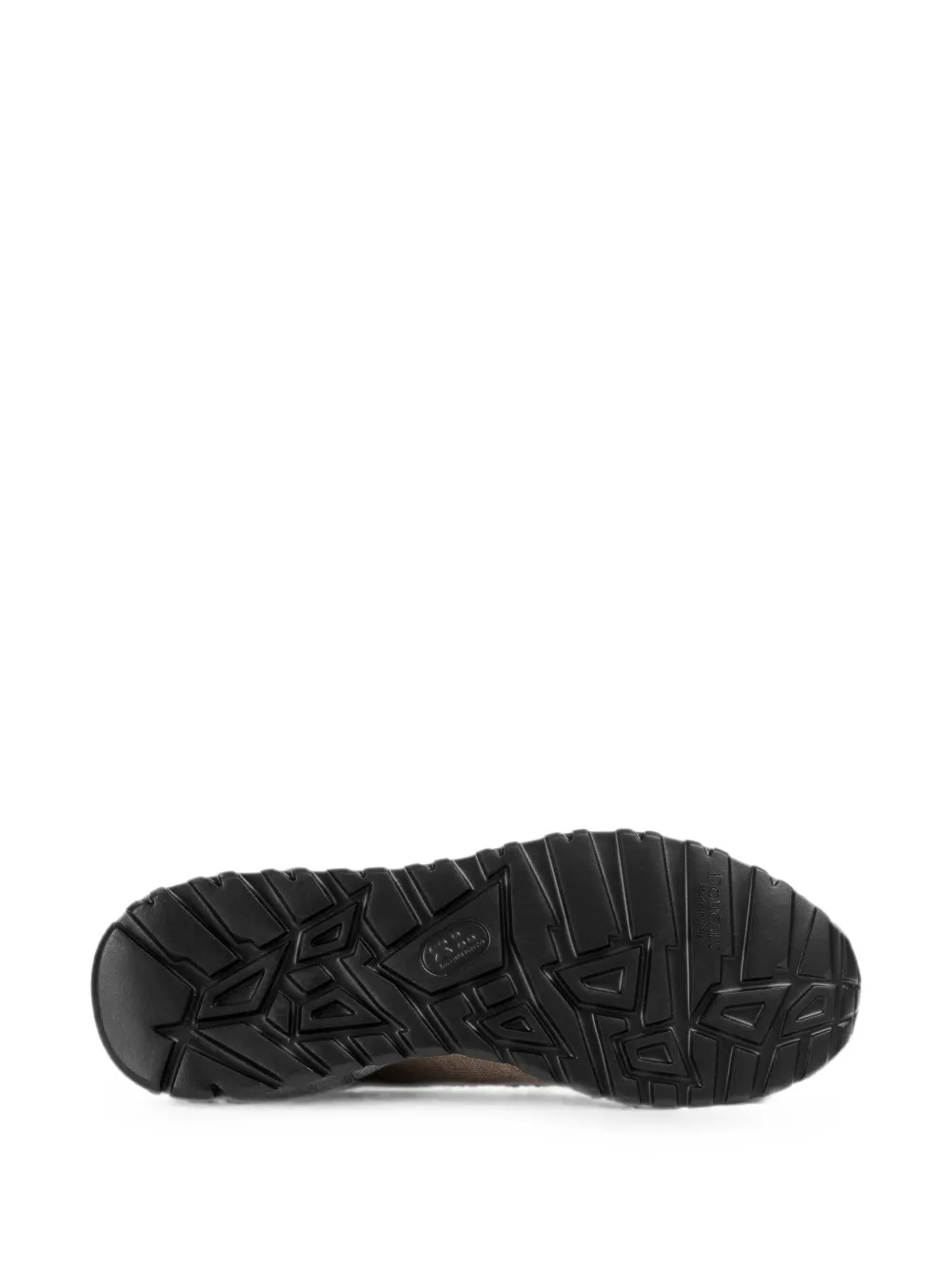 Doucal's panelled knitted sneakers Bruin