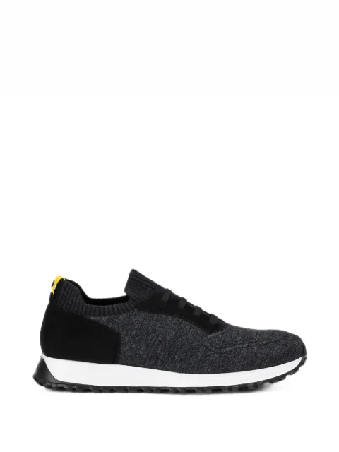Doucal's panelled lace-up sneakers