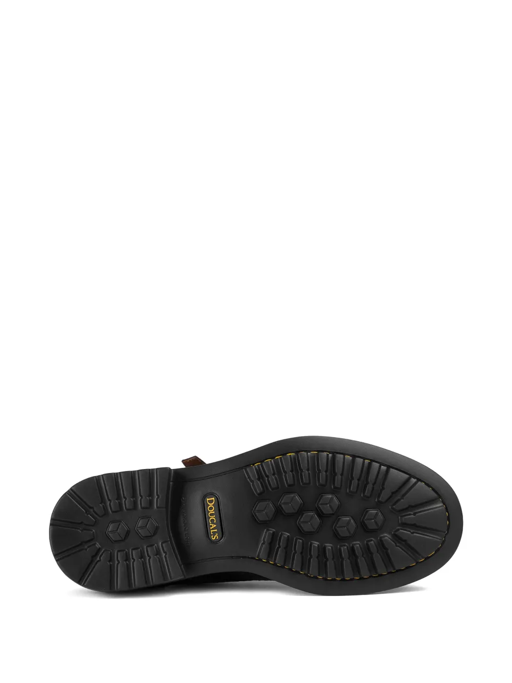 Doucal's brogue double-buckle monk shoes Bruin