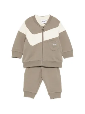 Burberry Kids logo-embroidered Short Set | Blue | FARFETCH