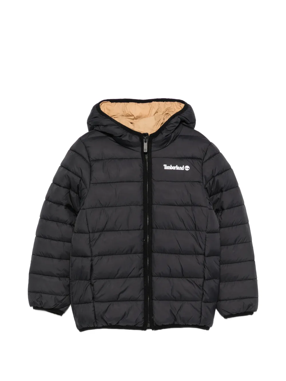 Timberland Kids hooded jacket - Nero