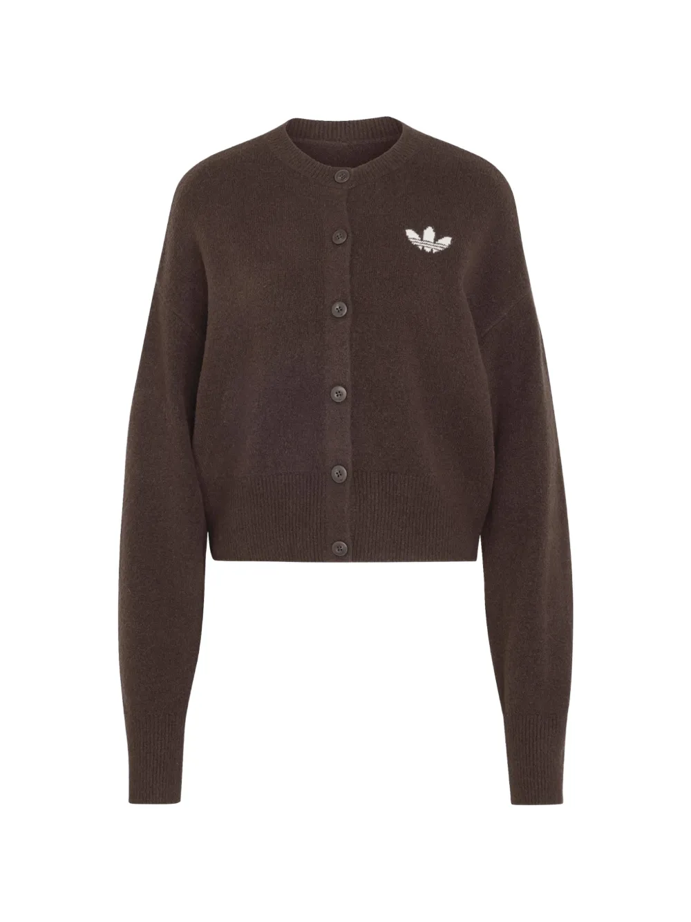 adidas Essentials Knit Cardigan - Marrone