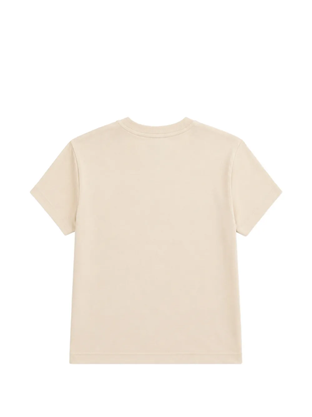 DONDUP KIDS T-shirt met geborduurd logo Beige