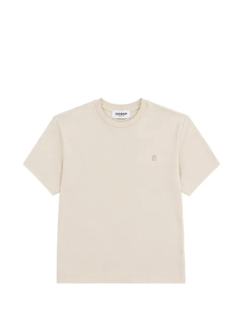 DONDUP KIDS logo-embroidered T-shirt