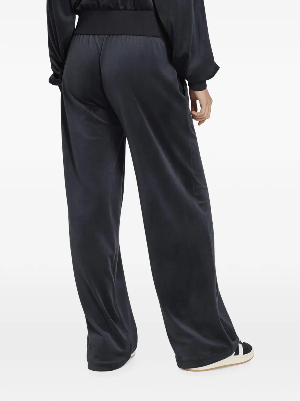 adidas Essentials fluwelen broek Zwart