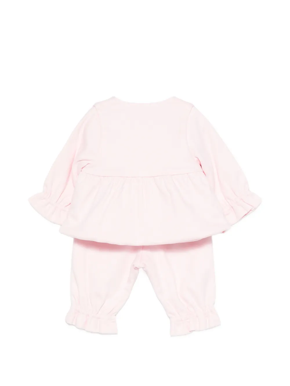 Givenchy Kids Trainingspak met ruches en wikkeleffect Roze