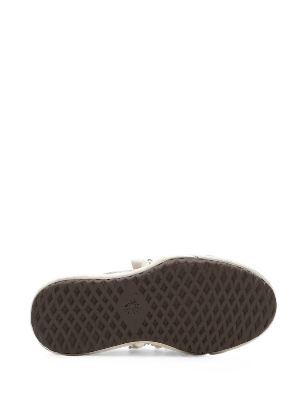 Maison MIHARA YASUHIRO Eric OG sole overdyed mix-material low-top sneakers Zwart
