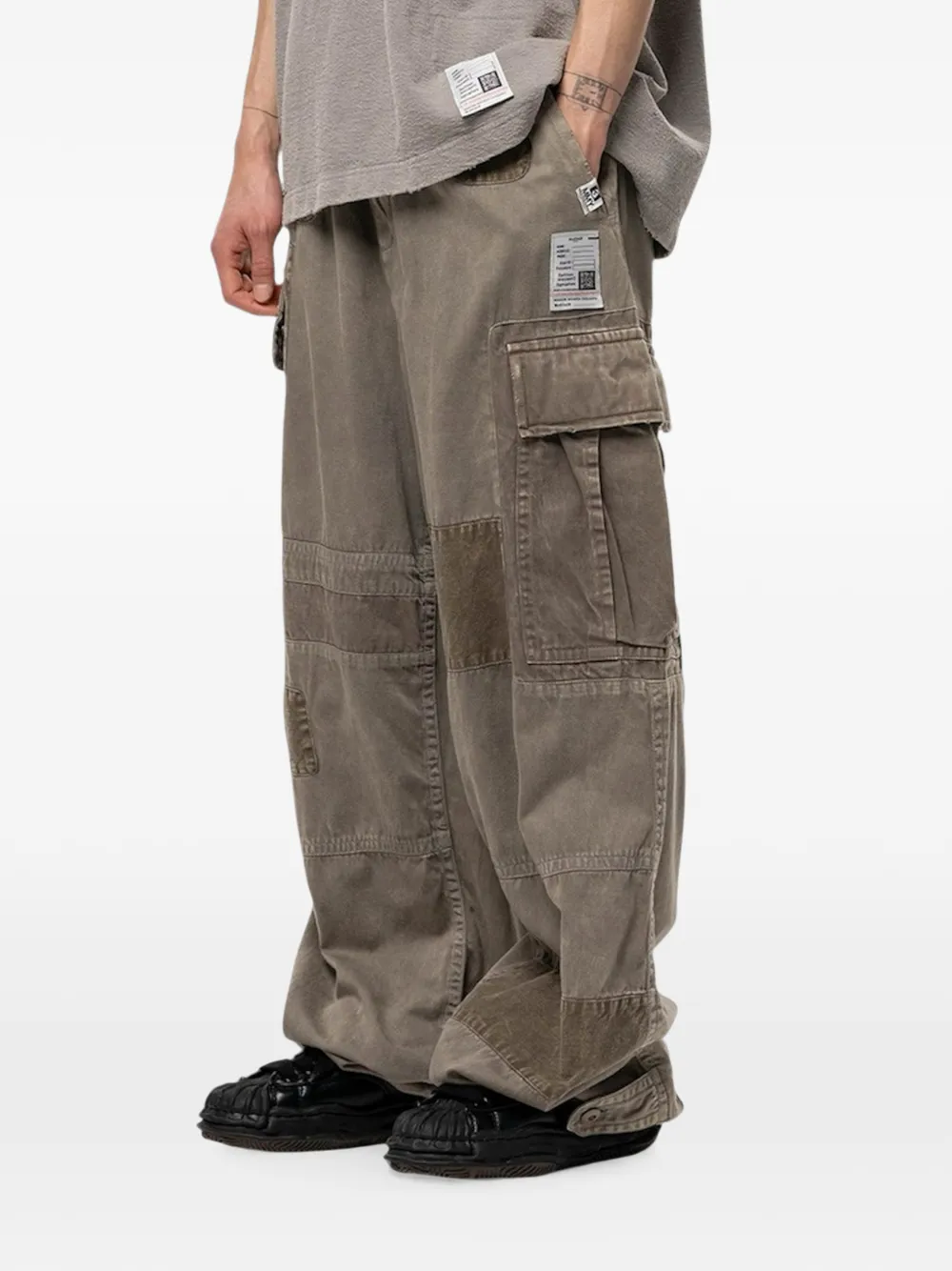 Maison MIHARA YASUHIRO Repair cargobroek Grijs