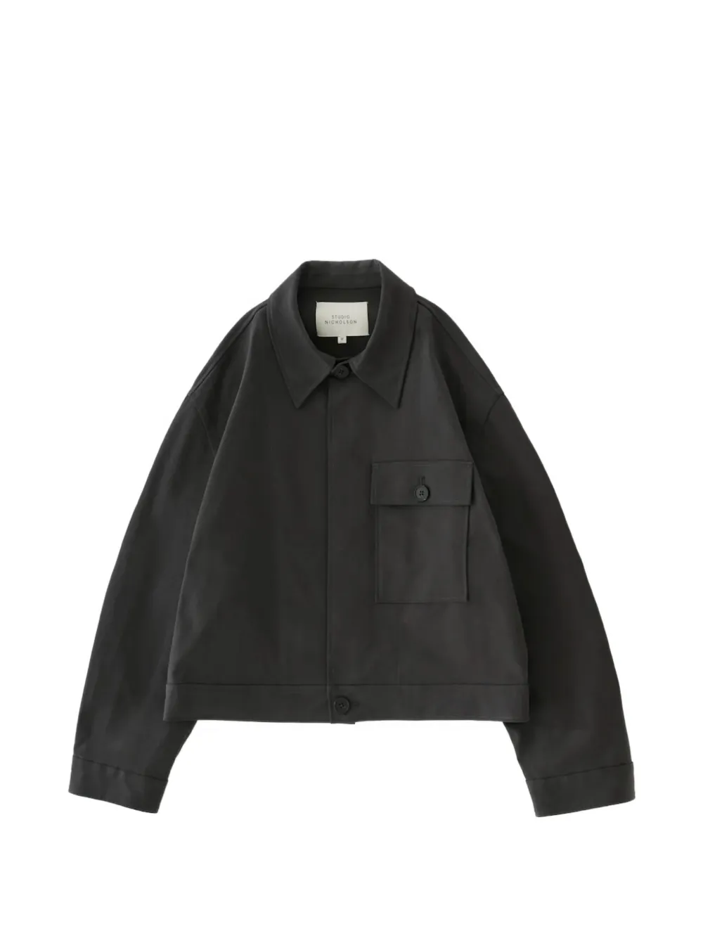 Studio Nicholson Drey shirt jacket - Grau