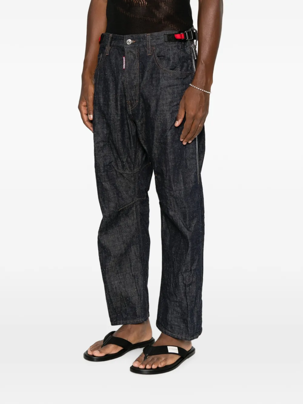 DSQUARED2 Kawaii jeans met logo-patch Blauw