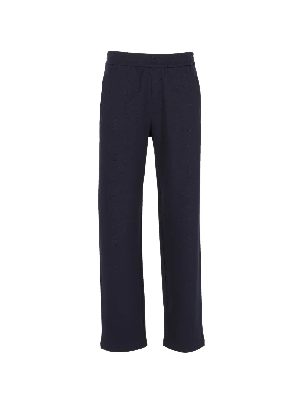 Emporio Armani jersey piqué Travel Essential pants - Blu