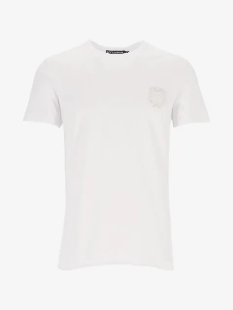 Dolce & Gabbana camiseta con logo bordado
