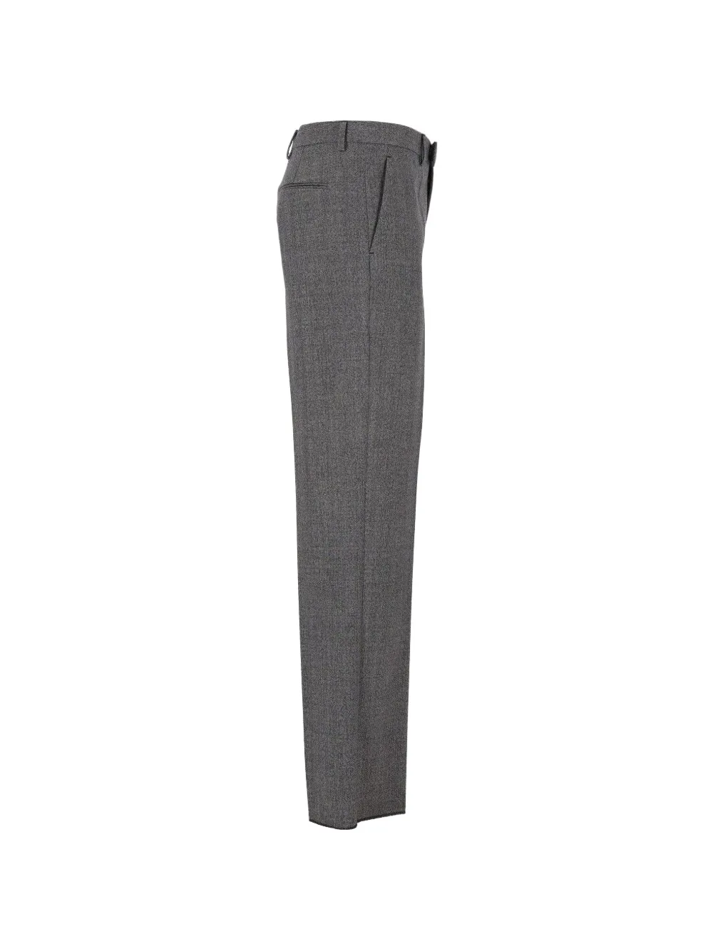 Valentino Garavani Pantalon met visgraat patroon Grijs