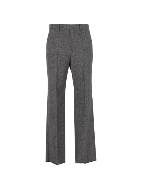Valentino Garavani herringbone-pattern tailored trousers