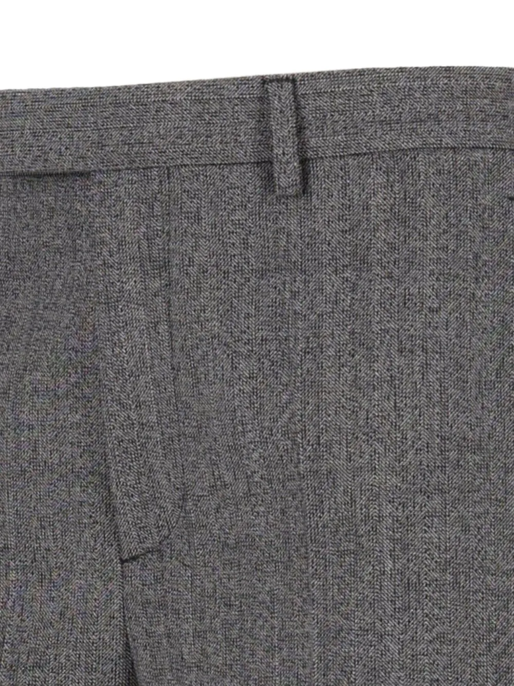 Valentino Garavani Pantalon met visgraat patroon Grijs