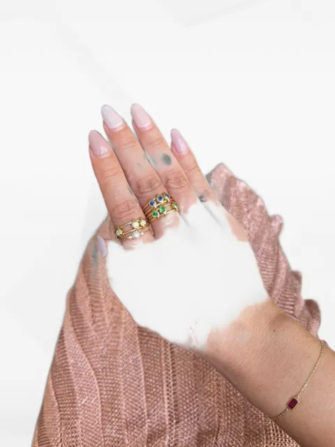 YI Collection Orbit sapphire ring