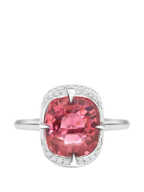 YI Collection Aurora pink tourmaline and diamond ring
