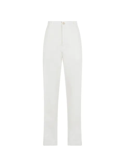 Canali pressed-crease tailored trousers