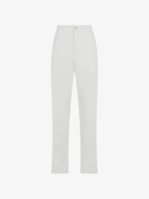 Canali pressed-crease tailored trousers