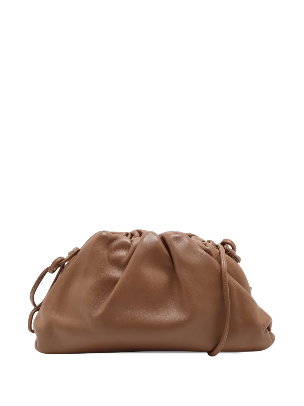 Bottega Veneta Pre-Owned 2012-2026 Lambskin The Mini Pouch crossbody bag - Braun