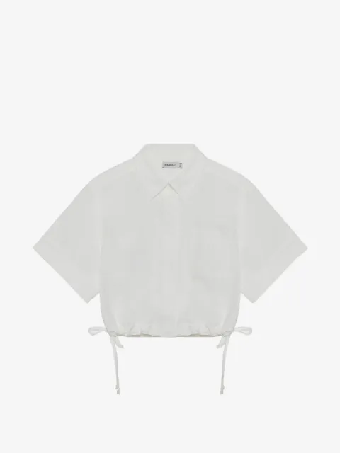 SIMKHAI  Ryett cropped shirt