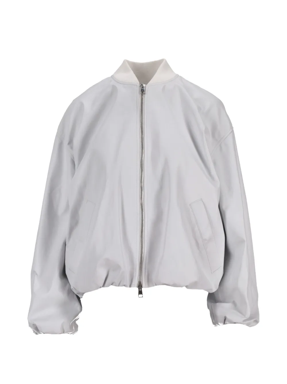 La-Rose nappa leather bomber jacket