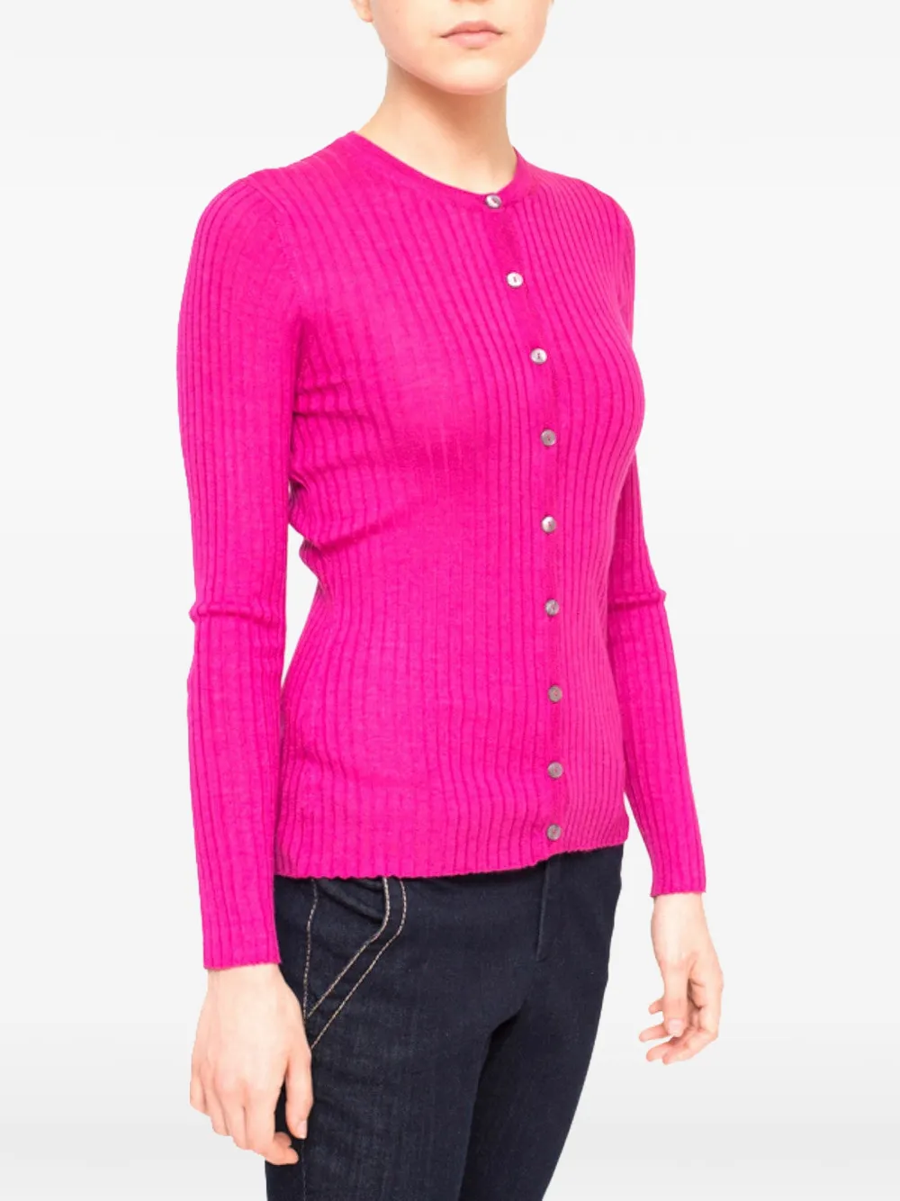 La-Rose Kasjmier vest Roze