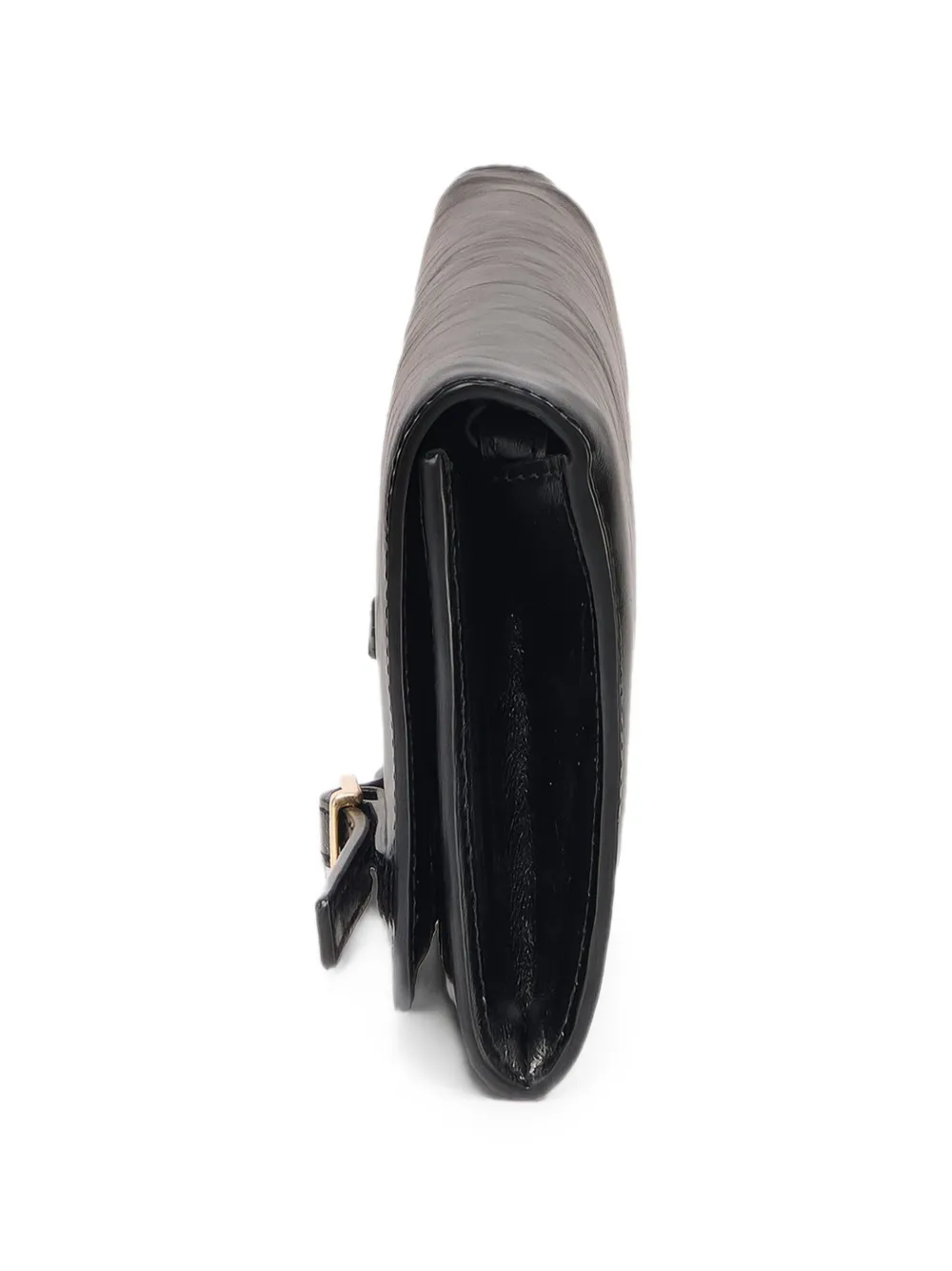SIMKHAI River East West leren clutch Zwart