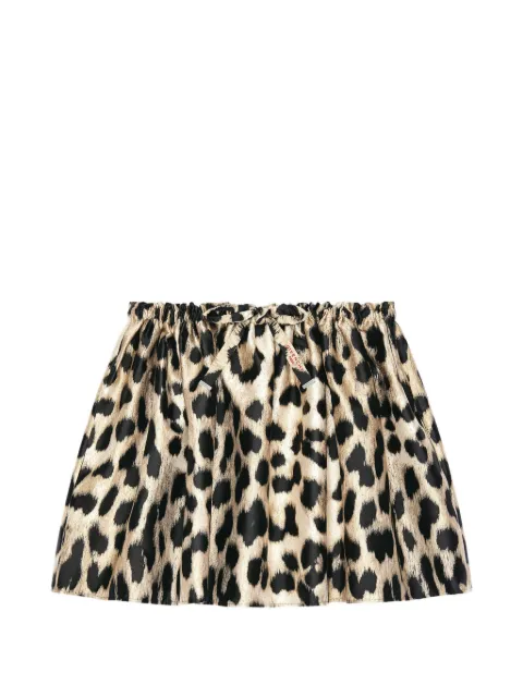 Givenchy falda corta plisada en jacquard