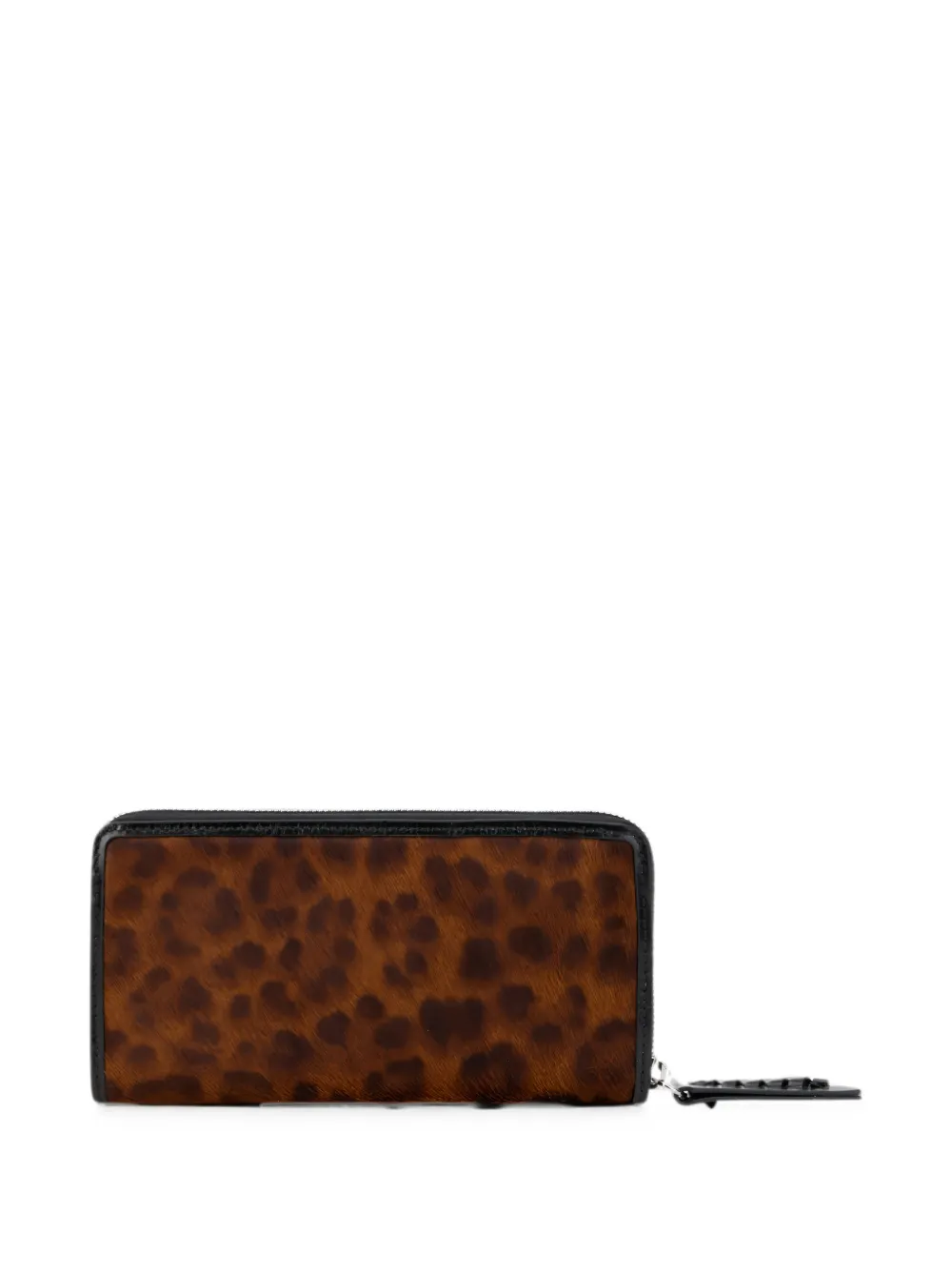 GIANNI CHIARINI Portemonnee met luipaardprint Bruin