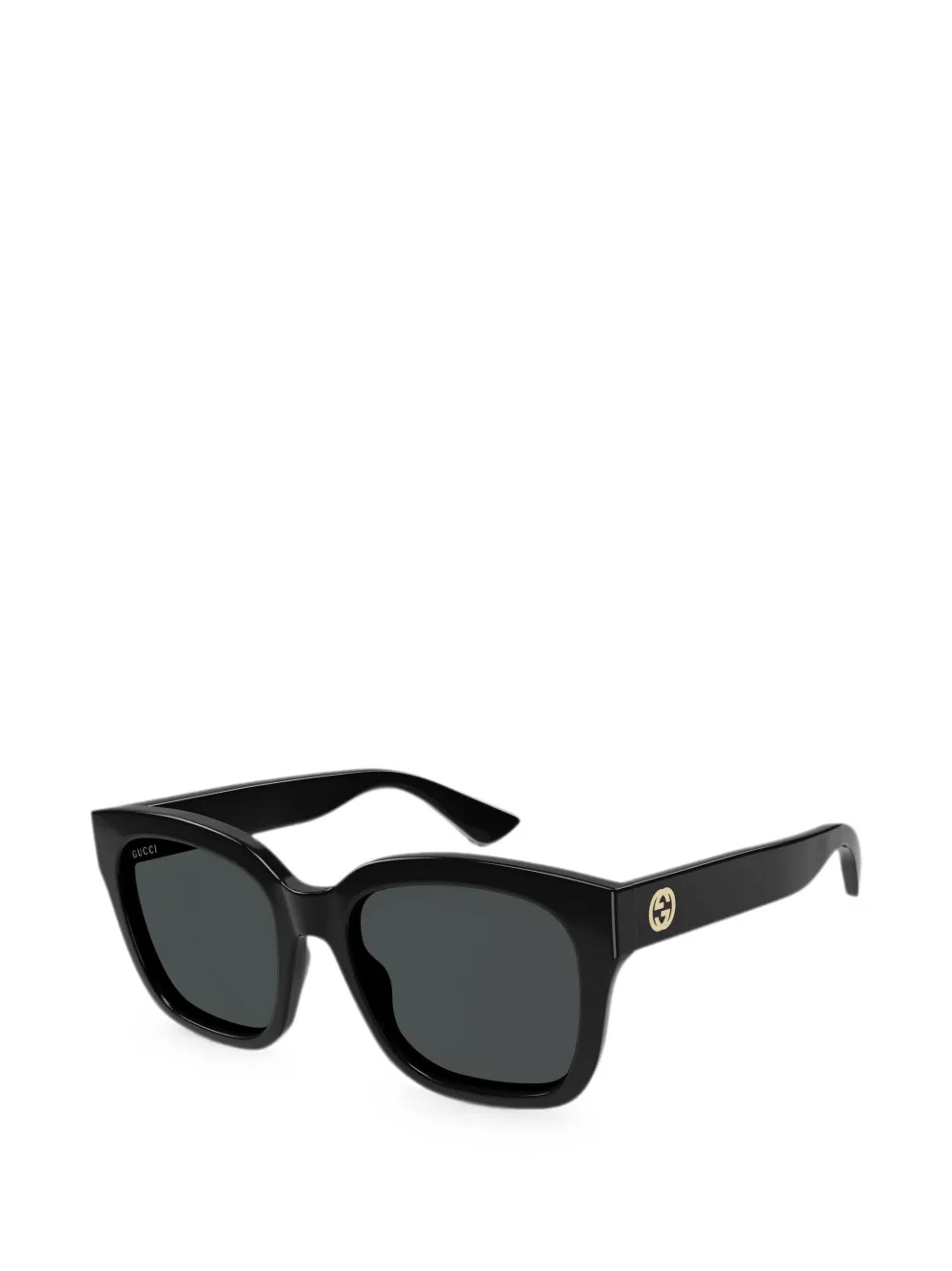 Gucci Eyewear Interlocking G square-frame sunglasses - Nero