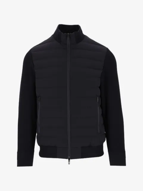 Emporio Armani quilted down jacket