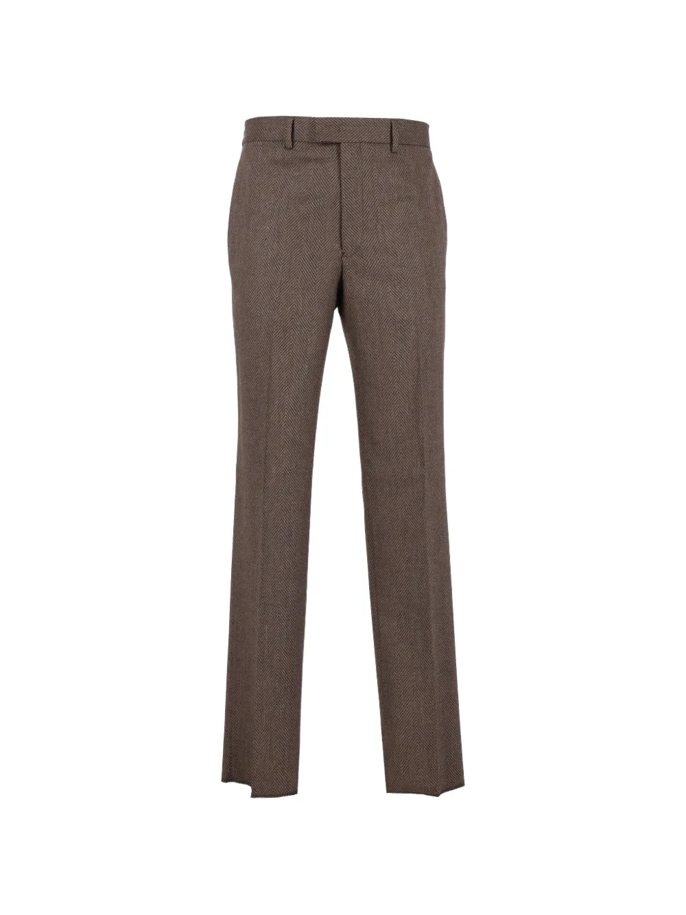 Emporio Armani Pak met enkele rij knopen Bruin