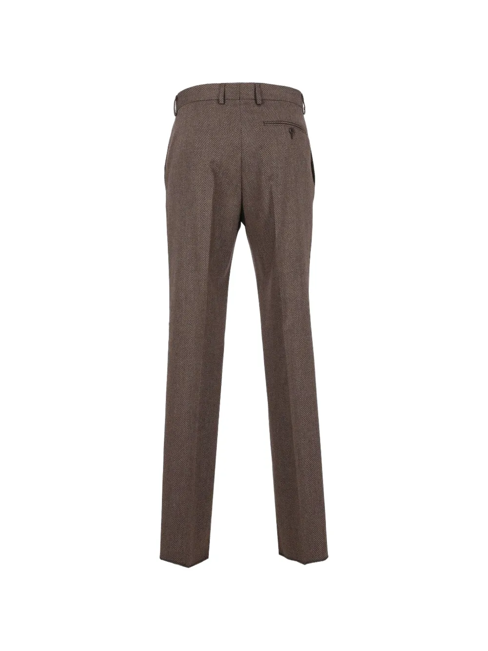 Emporio Armani Pak met enkele rij knopen Bruin