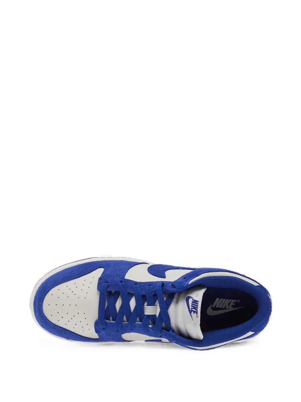 Nike Dunk Low suede shoes Blauw